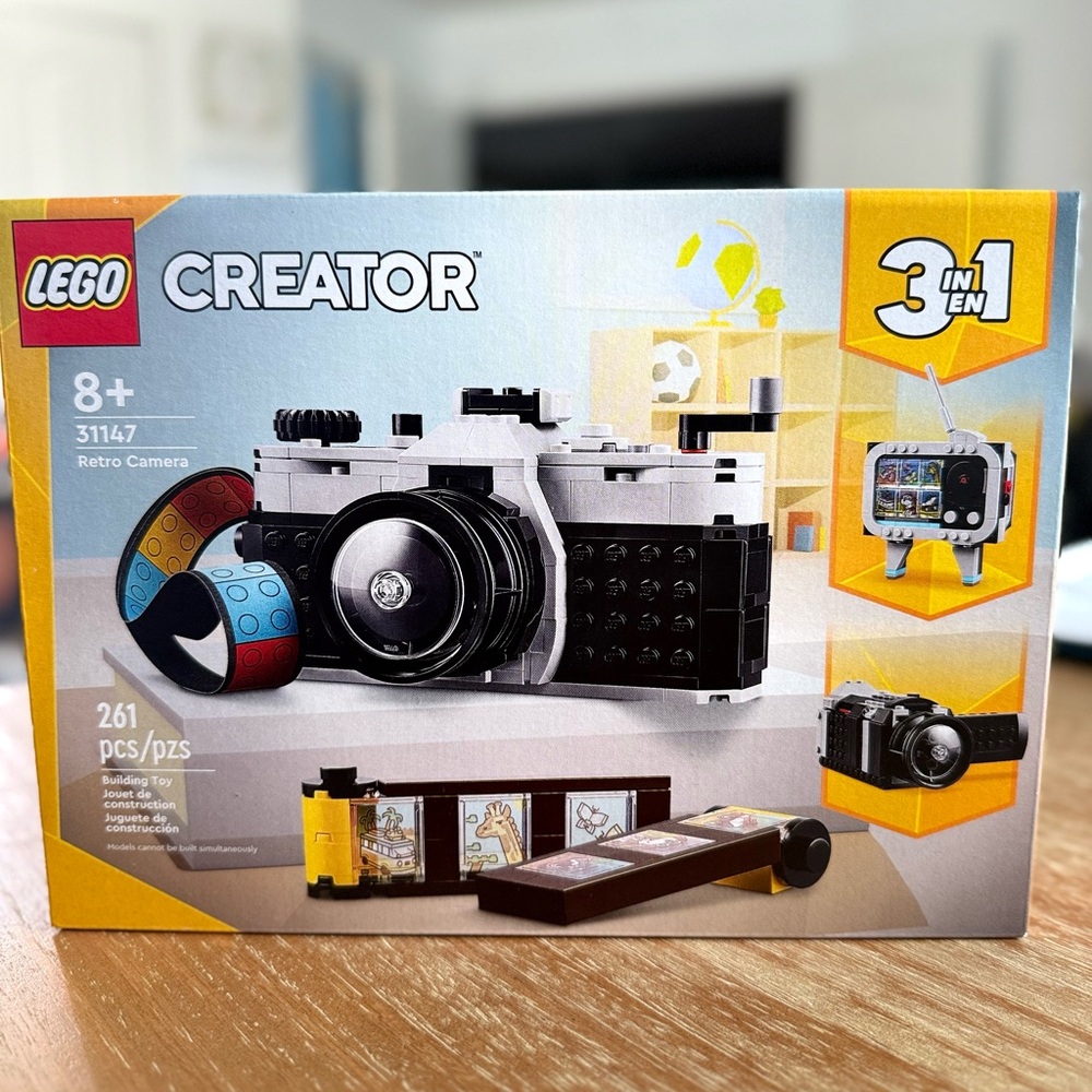 Lego Creator 3in1 31247 Retro Camera 261 pieces